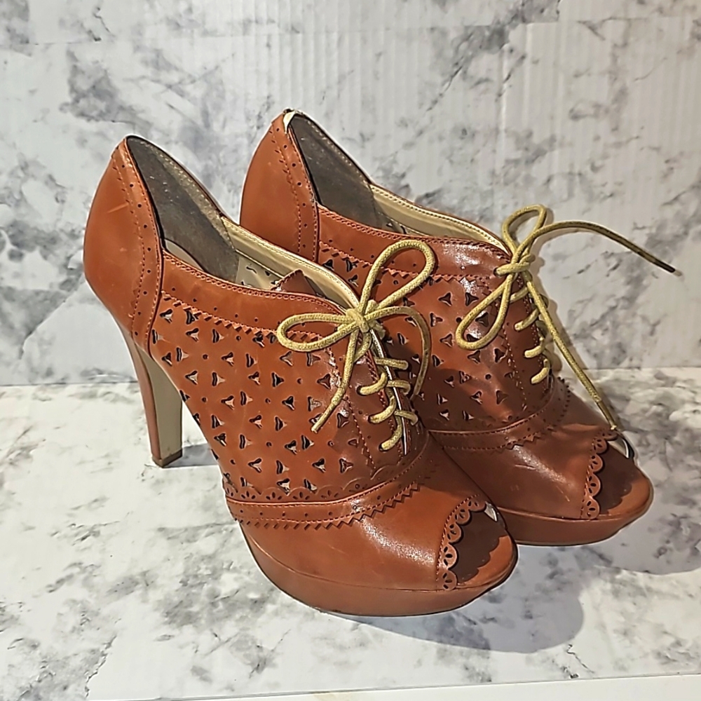 Lace up heels